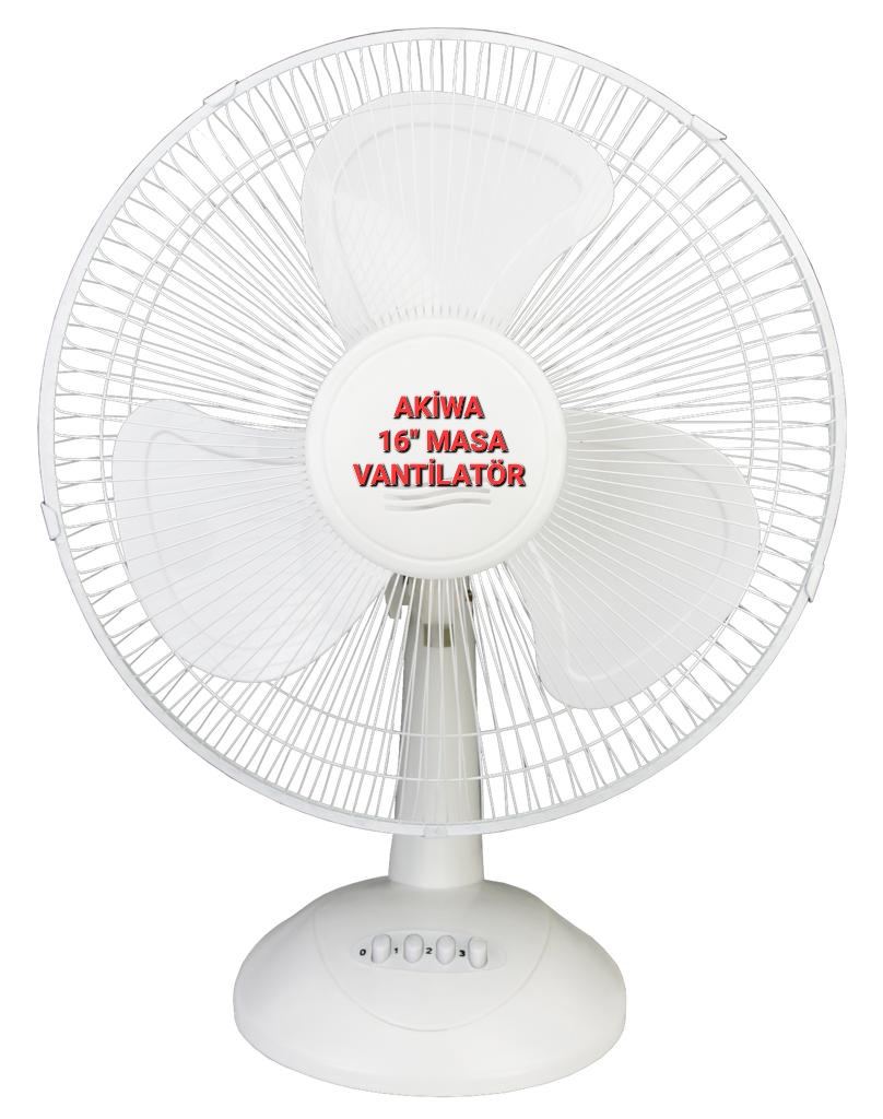 16 İNÇ MASA TİPİ VANTİLATÖR 