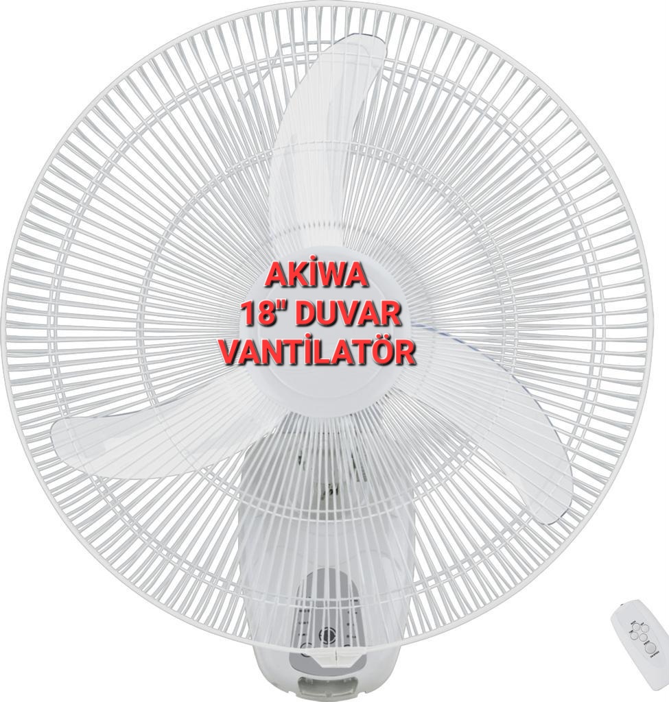 18 İNÇ DUVAR TİPİ VANTİLATÖR 